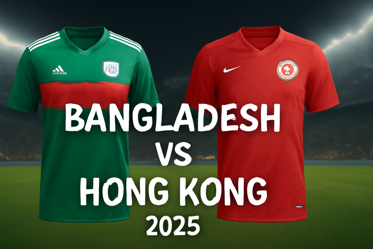 Bangladesh vs Hong kong Football Match