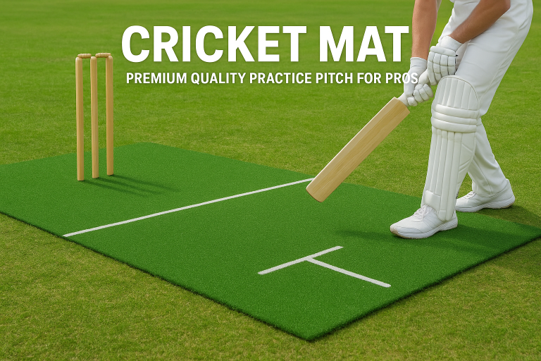 Cricket Mat – premium practice mat for professional cricket training. Durable, high-performance turf to enhance batting and bowling skills.