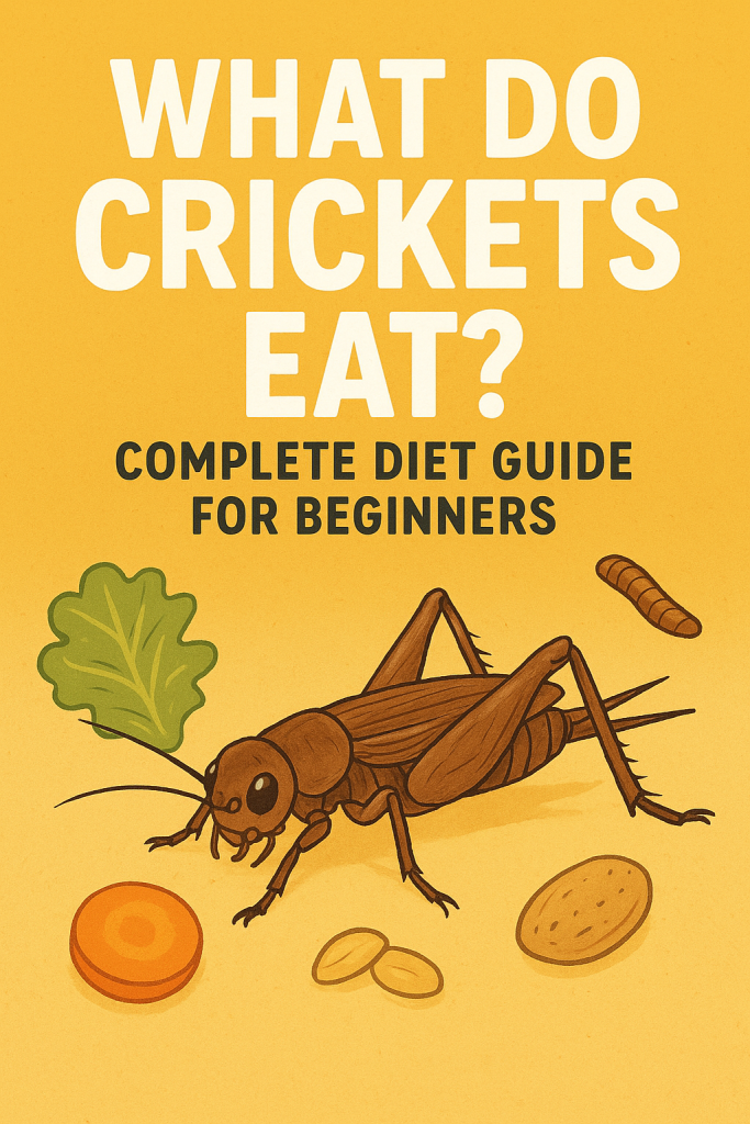What Do Crickets Eat