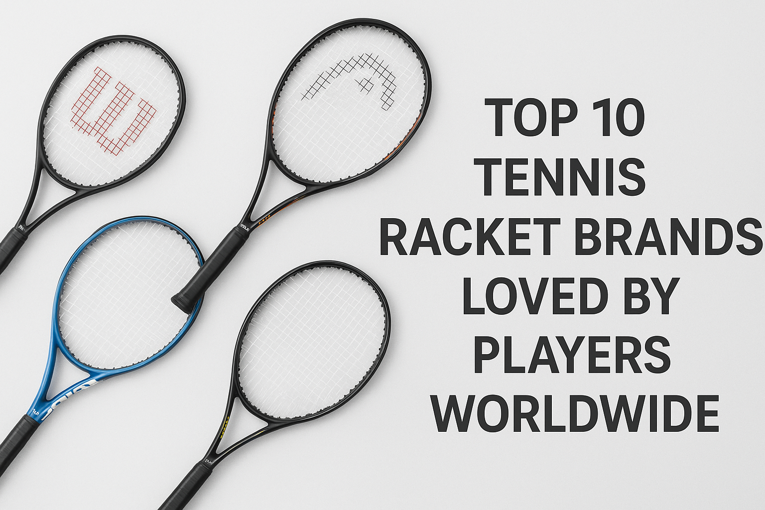 Tennis Racket Top 10 Brands Loved by Players Worldwide