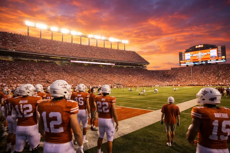 Texas Football Friday Night Lights & Longhorn Spirit