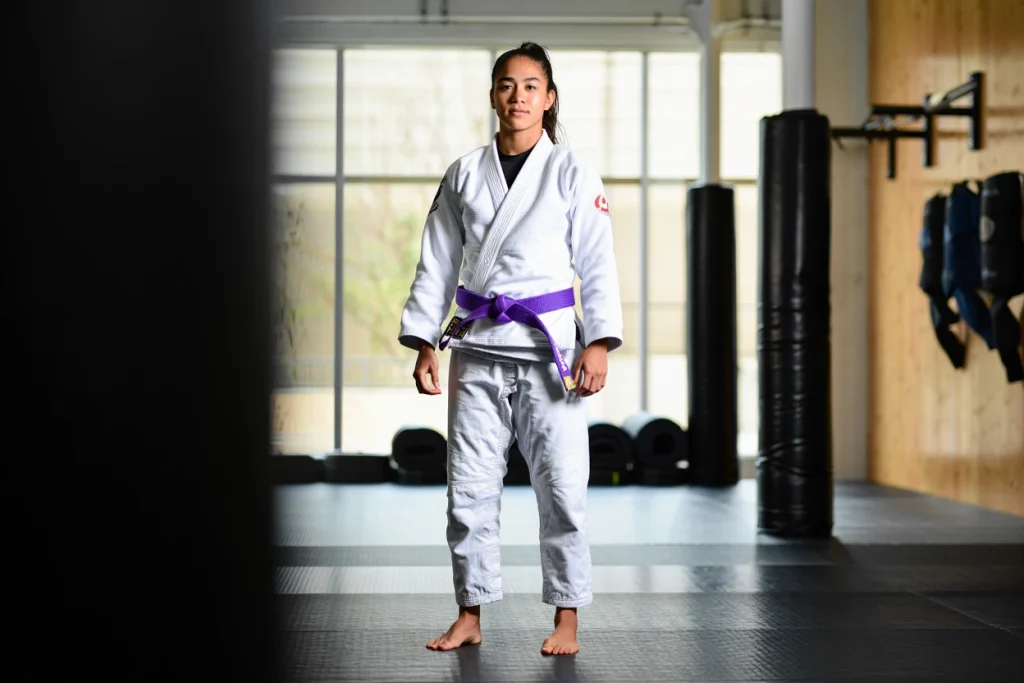 Elite Sports Ultra-Light Women’s BJJ Gi front view lightweight design