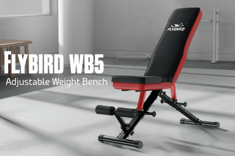 FLYBIRD WB5 Weight Bench adjustable home gym bench for full body workouts